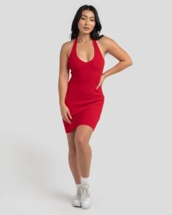 Mystik Knit Dress -Mooloola Apparel Store 20314592 06 BK XL