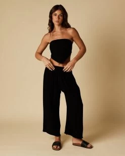 Moni Dallis Beach Pants 8 Moni Dallis Beach Pants -Mooloola Apparel Store 20325907 02 BK XL