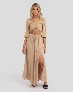 Bromley Maxi Skirt -Mooloola Apparel Store 20327646 02 BK XL