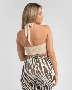 Date Night Halter Top -Mooloola Apparel Store 20330728 02 BK XL