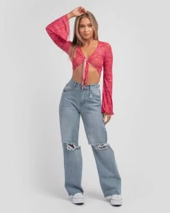 Isadore Print Top -Mooloola Apparel Store 20331959 01 BK XL