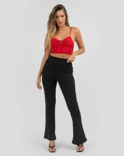 Danniela Crop Top -Mooloola Apparel Store 20331986 01 BK XL