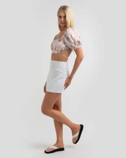 Taiya Print Top -Mooloola Apparel Store 20332282 01 BK XL