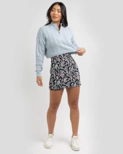 Hamptons Knit Jumper -Mooloola Apparel Store 20336308 01 BK XL