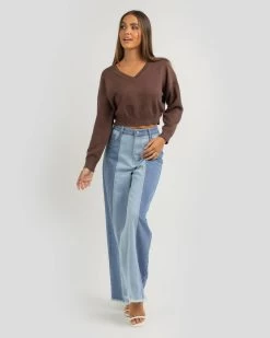 Sundown Knit Jumper -Mooloola Apparel Store 20336309 07 BK XL