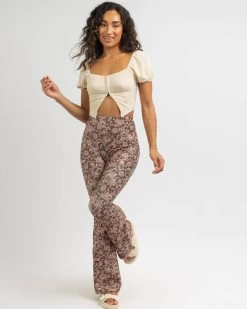 Opal Lounge Pants 7 Opal Lounge Pants -Mooloola Apparel Store 20339069 01 BK XL