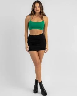 Basic Crop Top -Mooloola Apparel Store 20340484 11 BK XL
