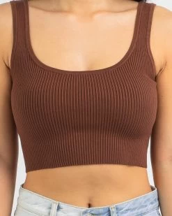 Basic Knit Top -Mooloola Apparel Store 20347001 03 RT XL