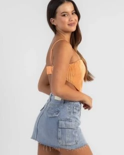 Clemence Plisse Top -Mooloola Apparel Store 20347057 05 LT XL