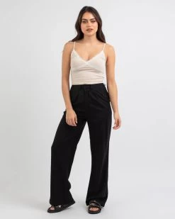 Rhodes Lace Cami Top -Mooloola Apparel Store 20347066 02 BK XL