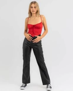 Cassie Babydoll Top -Mooloola Apparel Store 20347069 02 BK XL