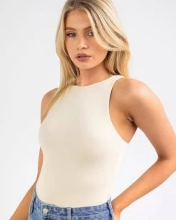 Basic Racer Bodysuit -Mooloola Apparel Store 20347246 01 RT XL