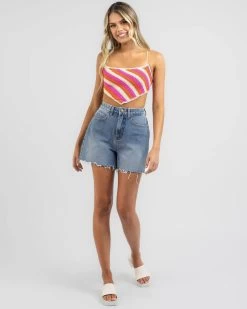 Sorrento Crochet Top -Mooloola Apparel Store 20347330 01 BK XL