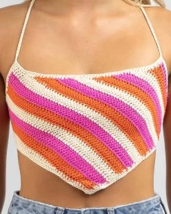 Sorrento Crochet Top -Mooloola Apparel Store 20347330 01 RT XL