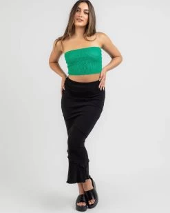 Ariel Crochet Tube Top 7 Ariel Crochet Tube Top -Mooloola Apparel Store 20347352 04 BK XL