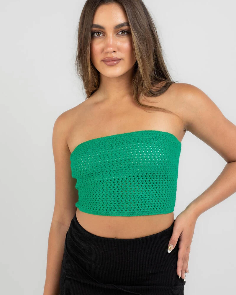Ariel Crochet Tube Top 3 Ariel Crochet Tube Top