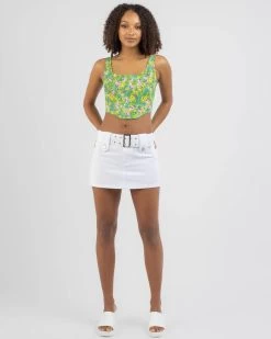 Forget Me Not Corset Top 7 Forget Me Not Corset Top -Mooloola Apparel Store 20348202 01 BK XL