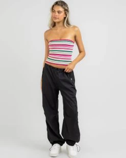 Georgia Knit Tube Top -Mooloola Apparel Store 20349049 01 BK XL
