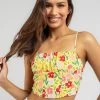 Summer Flowers Corset Top -Mooloola Apparel Store 20350046 01 FT XL