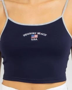Newport Beach Singlet -Mooloola Apparel Store 20352058 01 RT XL
