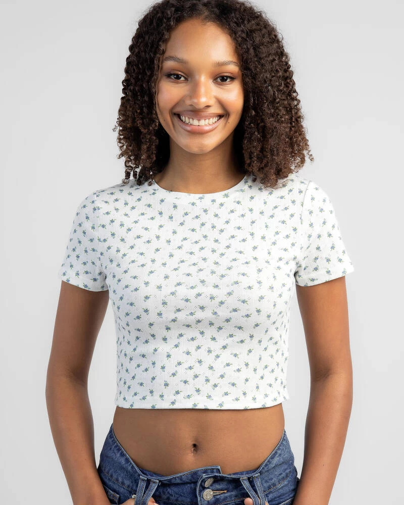 Slumber Party Baby Tee 3 Slumber Party Baby Tee