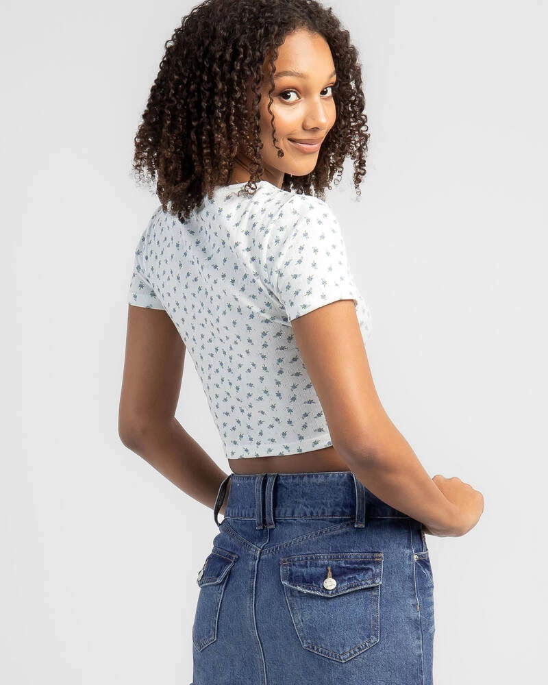 Slumber Party Baby Tee 5 Slumber Party Baby Tee - Image 3