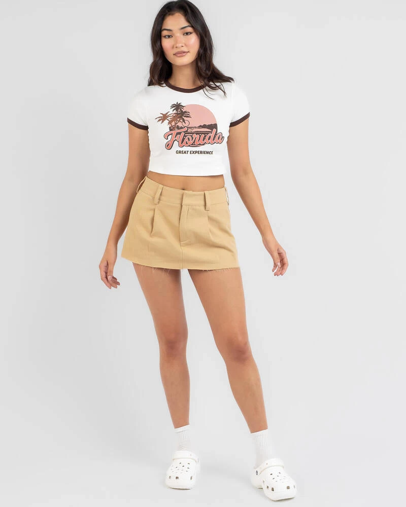 Florida Baby Tee 4 Florida Baby Tee - Image 2