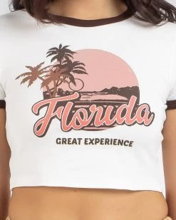 Florida Baby Tee 10 Florida Baby Tee -Mooloola Apparel Store 20352422 01 RT XL
