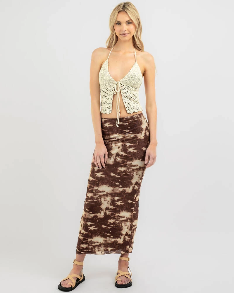 Misty Crochet Halter Top 4 Misty Crochet Halter Top - Image 2