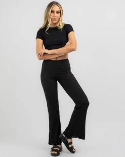 Belle Lounge Pants -Mooloola Apparel Store 20353733 02 BK XL