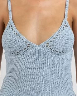 In The Tropics Crochet Top -Mooloola Apparel Store 20353817 01 RT XL