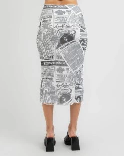 Cheyanne Midi Skirt -Mooloola Apparel Store 20354028 01 LT XL