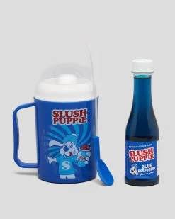 Slush Puppie Making Cup & Blue Raspberry Syrup Set