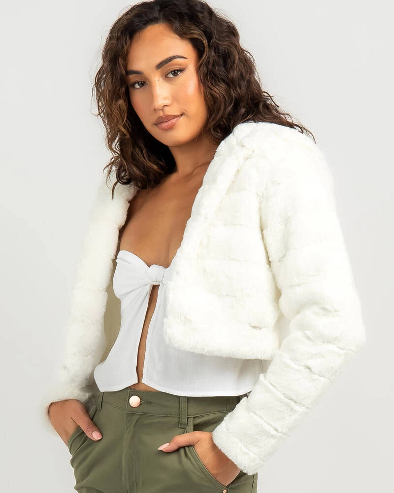Arna Faux Fur Jacket 3 Arna Faux Fur Jacket