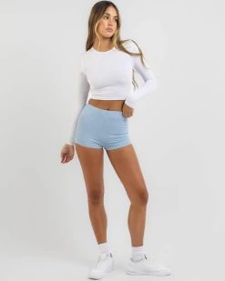 Basic Rib Long Sleeve Top 11 Basic Rib Long Sleeve Top -Mooloola Apparel Store 20355332 02 TP XL