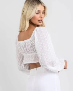 Ella Broderie Top 8 Ella Broderie Top -Mooloola Apparel Store 20355644 01 LT XL