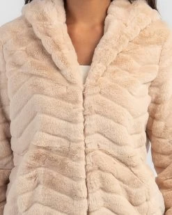 Moulin Faux Fur Jacket -Mooloola Apparel Store 20356000 02 RT XL