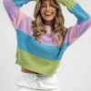 Gelato Stripe Crew Neck Knit Jumper -Mooloola Apparel Store 20356364 01 FT XL