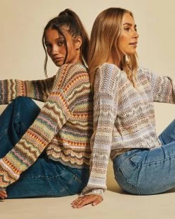 Dream Catcher Crochet Jumper -Mooloola Apparel Store 20356366 01 BK XL