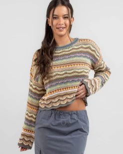 Dream Catcher Crochet Jumper -Mooloola Apparel Store 20356366 01 LT XL