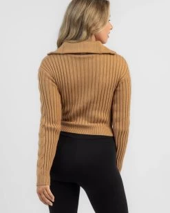 Yacht Club Half Zip Knit Jumper -Mooloola Apparel Store 20356371 03 LT XL