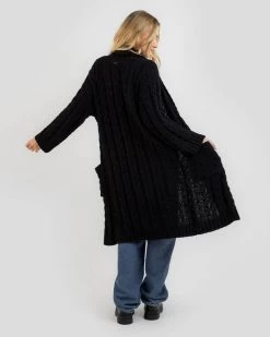 Vogue Longline Cable Knit Cardigan -Mooloola Apparel Store 20356961 02 LT XL