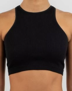 Basic Seamfree High Neck Tank Top -Mooloola Apparel Store 20358071 02 RT XL