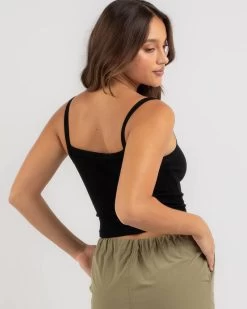 Basic Square Neck Baby Tank Top 8 Basic Square Neck Baby Tank Top -Mooloola Apparel Store 20360363 06 LT XL