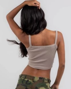 Basic Square Neck Baby Tank Top -Mooloola Apparel Store 20360363 08 RT XL