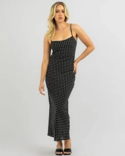 London Maxi Dress 7 London Maxi Dress -Mooloola Apparel Store 20363284 02 BK XL