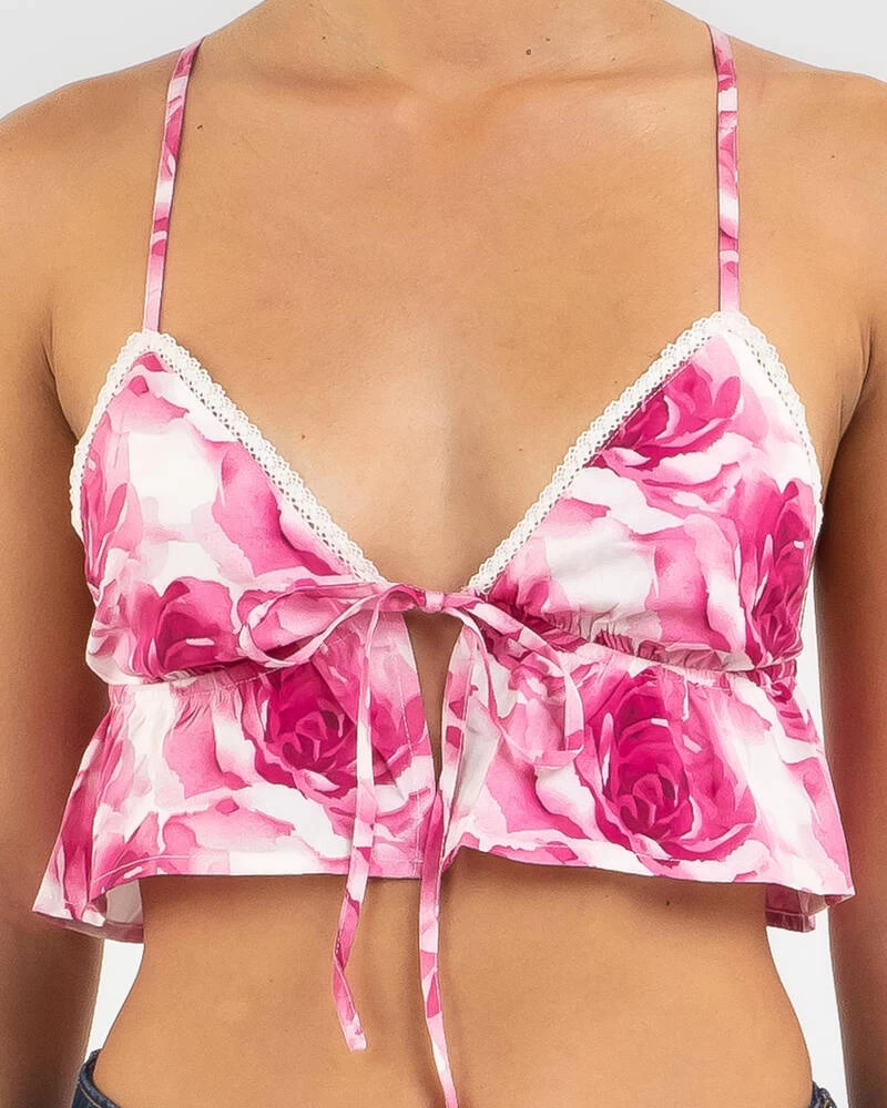 Pixie Tie Up Cami Top 6 Pixie Tie Up Cami Top - Image 4