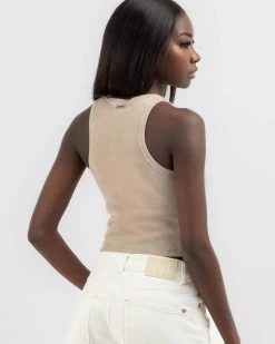 Basic Racer Back Knit Top 8 Basic Racer Back Knit Top -Mooloola Apparel Store 20364788 01 LT XL