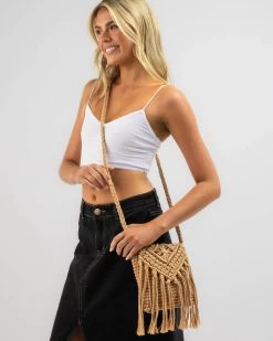 Evie Macrame Bag -Mooloola Apparel Store 20365078 02 BK XL