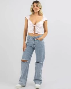 Bec Tie Up Cami Top -Mooloola Apparel Store 20365451 04 BK XL